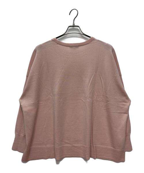 23区（ニジュウサンク）23区 (ニジュウサンク) 薄手ニット ピンク サイズ:44 未使用品の古着・服飾アイテム