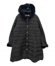 franche lippee（フランシュリッペ）の古着「ドールダウンコート」｜ブラック