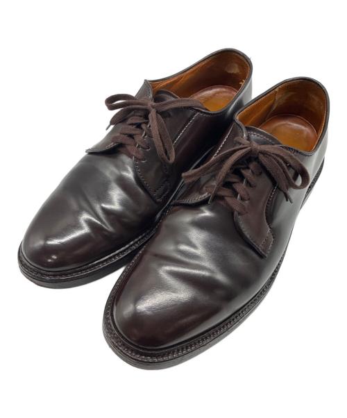 Alden（オールデン）ALDEN (オールデン) 990 コードバン プレーントゥシューズ バーガンディー サイズ:9Dの古着・服飾アイテム