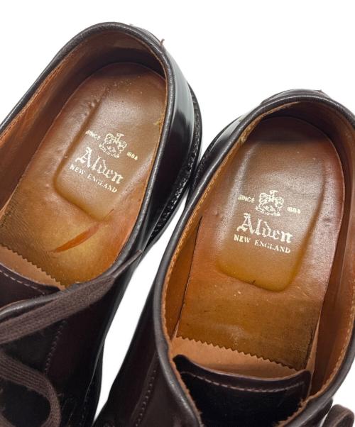 Alden（オールデン）ALDEN (オールデン) 990 コードバン プレーントゥシューズ バーガンディー サイズ:9Dの古着・服飾アイテム