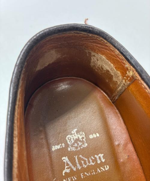 Alden（オールデン）ALDEN (オールデン) 990 コードバン プレーントゥシューズ バーガンディー サイズ:9Dの古着・服飾アイテム