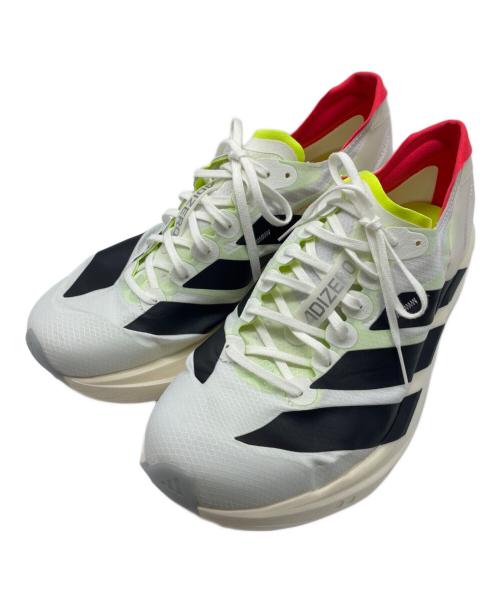 adidas（アディダス）adidas (アディダス) アディゼロ タクミセン 11 ホワイト×ブラック サイズ:SIZE 27.5cmの古着・服飾アイテム