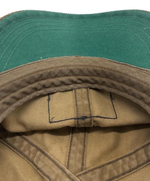 RRL（ダブルアールエル）RRL (ダブルアールエル) コーデュロイビルキャンパスボールキャップ ブラウン サイズ:ONE SIZEの古着・服飾アイテム