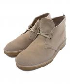 CLARKSクラークス）の古着「デザートブーツ」｜ベージュ