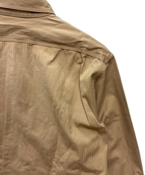 BUZZ RICKSON'S（バズリクソンズ）Buzz Rickson's (バズリクソンズ) ヘリンボーンワークシャツ ベージュ サイズ:16-16 1/2の古着・服飾アイテム