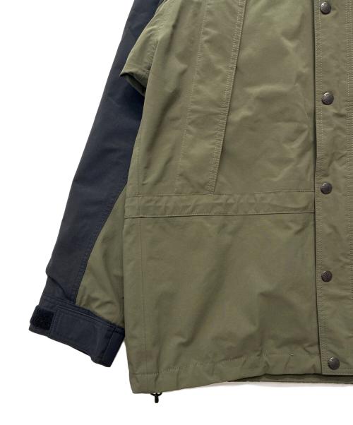THE NORTH FACE（ザ ノース フェイス）THE NORTH FACE (ザ ノース フェイス) マウンテンライトジャケット グリーン×ブラック サイズ:SIZE Lの古着・服飾アイテム