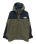 THE NORTH FACE（ザ ノース フェイス）の古着「マウンテンライトジャケット」｜グリーン×ブラック
