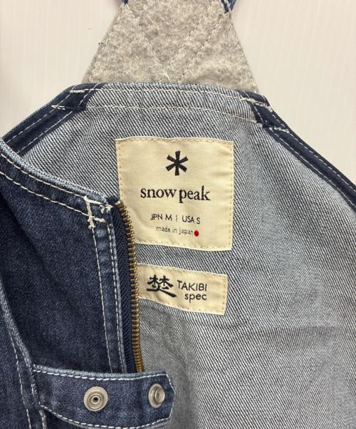 Snow peak（スノーピーク）snow peak (スノーピーク) 焚き火ベスト インディゴ サイズ:SIZE Mの古着・服飾アイテム