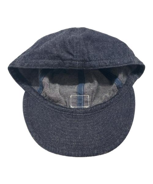 RRL（ダブルアールエル）RRL (ダブルアールエル) ワークキャップ インディゴ サイズ:L/G 61cmの古着・服飾アイテム