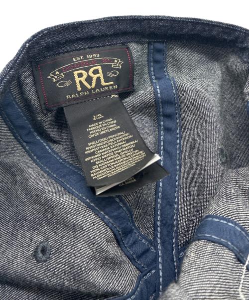 RRL（ダブルアールエル）RRL (ダブルアールエル) ワークキャップ インディゴ サイズ:L/G 61cmの古着・服飾アイテム