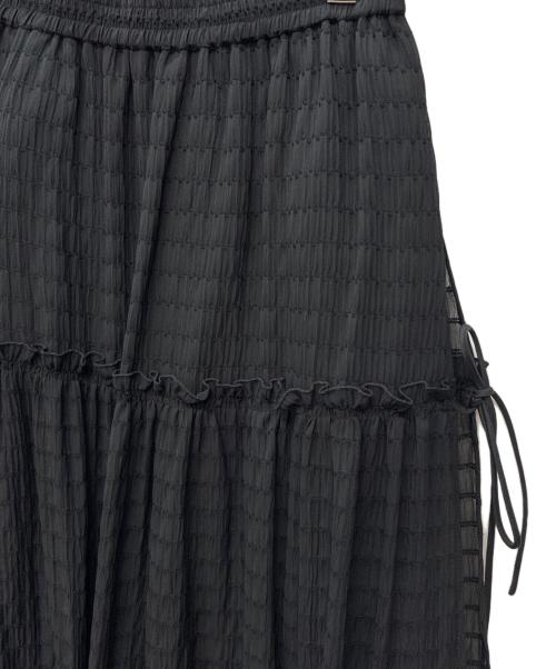 pinue（ピヌエ）PINUE (ピヌエ) ロングスカート ブラック サイズ:M 未使用品の古着・服飾アイテム