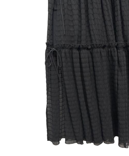 pinue（ピヌエ）PINUE (ピヌエ) ロングスカート ブラック サイズ:M 未使用品の古着・服飾アイテム