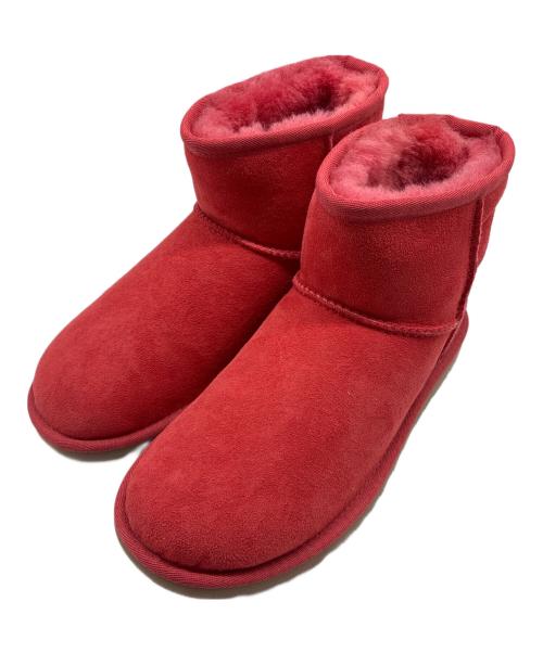 UGG（アグ）UGG (アグ) ムートンブーツ レッド サイズ:23の古着・服飾アイテム