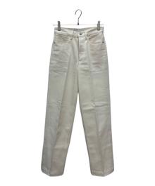 TANAKA×ROSSO（タナカ×ロッソ）の古着「ST-2 DAD JEAN TROUSERS　デニムパンツ」｜ベージュ