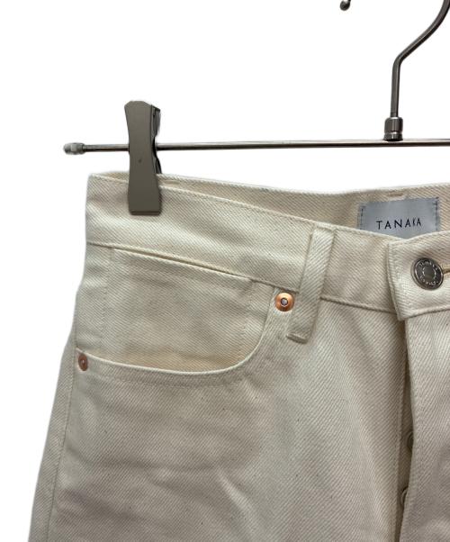TANAKA（タナカ）TANAKA (タナカ) ROSSO (ロッソ) ST-2 DAD JEAN TROUSERS　デニムパンツ ベージュ サイズ:W25の古着・服飾アイテム