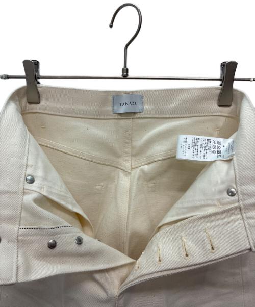 TANAKA（タナカ）TANAKA (タナカ) ROSSO (ロッソ) ST-2 DAD JEAN TROUSERS　デニムパンツ ベージュ サイズ:W25の古着・服飾アイテム