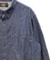 中古・古着 RRL (ダブルアールエル) インディゴ デニム ワークシャツ インディゴ サイズ:XXL：17000円