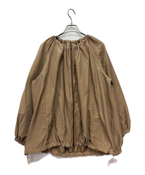 BEARDSLEY（ビアズリー）BEARDSLEY (ビアズリー) ギャザーブルゾン ベージュ サイズ:SIZE 1の古着・服飾アイテム
