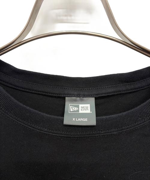 YOHJI YAMAMOTO（ヨウジヤマモト）YOHJI YAMAMOTO (ヨウジヤマモト) New Era (ニューエラ) NEW ERA TEE BLK ブラック サイズ:SIZE 5の古着・服飾アイテム