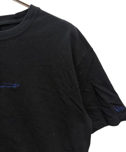YOHJI YAMAMOTO（ヨウジヤマモト）YOHJI YAMAMOTO (ヨウジヤマモト) New Era (ニューエラ) NEW ERA TEE BLK ブラック サイズ:SIZE 5の古着・服飾アイテム