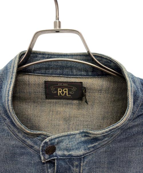 RRL（ダブルアールエル）RRL (ダブルアールエル) Quilted Denim Shirt Jacket ブルー サイズ:XXLの古着・服飾アイテム