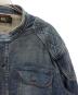 中古・古着 RRL (ダブルアールエル) Quilted Denim Shirt Jacket ブルー サイズ:XXL：60000円