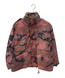 American Apparel（アメリカンアパレル）の古着「97年製 M65 フィールドジャケット」｜レッド×ブラック