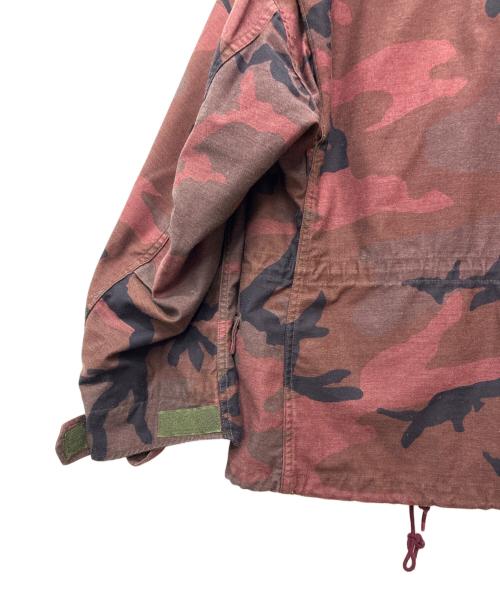 American Apparel（アメリカンアパレル）American Apparel (アメリカンアパレル) 97年製 M65 フィールドジャケット レッド×ブラック サイズ:XLARGE-REGULARの古着・服飾アイテム