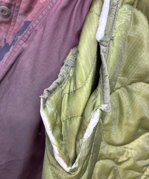 American Apparel（アメリカンアパレル）American Apparel (アメリカンアパレル) 97年製 M65 フィールドジャケット レッド×ブラック サイズ:XLARGE-REGULARの古着・服飾アイテム