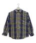 stussy（ステューシー）の古着「90s 紺タグ ネルシャツ」｜グリーン×ネイビー