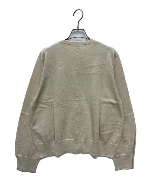 KUMIKYOKU（クミキョク）KUMIKYOKU (クミキョク) ラメカーディガン ベージュ サイズ:17号 未使用品の古着・服飾アイテム