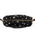 中古・古着 MIU MIU (ミュウミュウ) リストレット ナイロンポーチ ブラック：8000円