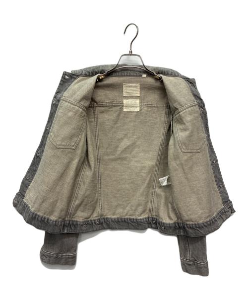 HELMUT LANG（ヘルムートラング）HELMUT LANG (ヘルムートラング) 1999 本人期 vintage classic denim デニムジャケット グレー サイズ:SIZE 40の古着・服飾アイテム
