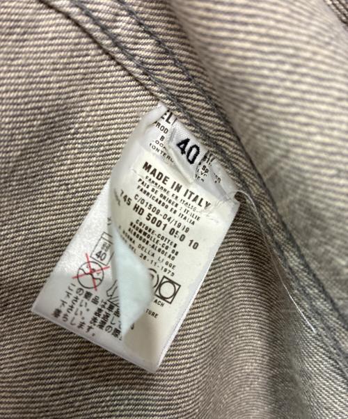HELMUT LANG（ヘルムートラング）HELMUT LANG (ヘルムートラング) 1999 本人期 vintage classic denim デニムジャケット グレー サイズ:SIZE 40の古着・服飾アイテム