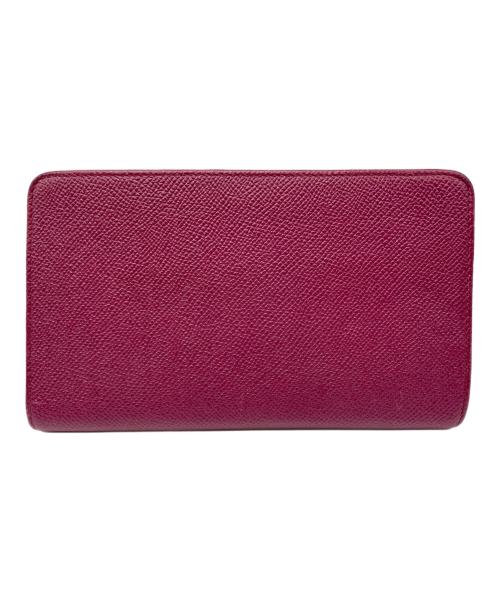 BVLGARI（ブルガリ）BVLGARI (ブルガリ) 2つ折り財布 パープルの古着・服飾アイテム