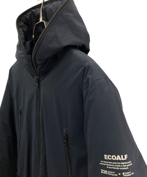 ECOALF（エコアルフ）ECOALF (エコアルフ) ダウンジャケット ネイビー サイズ:Lの古着・服飾アイテム