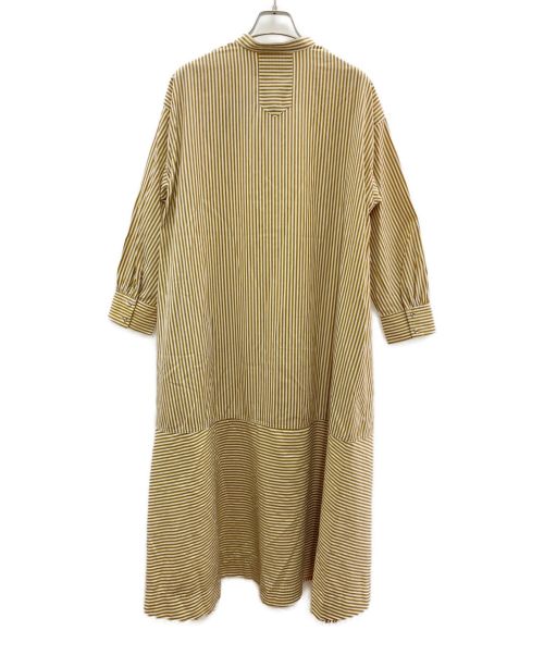 Pou dou dou（プードゥドゥ）Pou dou dou (プードゥドゥ) シャツワンピース オレンジ サイズ:M 未使用品の古着・服飾アイテム