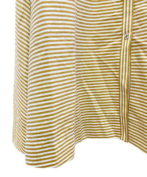 Pou dou dou（プードゥドゥ）Pou dou dou (プードゥドゥ) シャツワンピース オレンジ サイズ:M 未使用品の古着・服飾アイテム