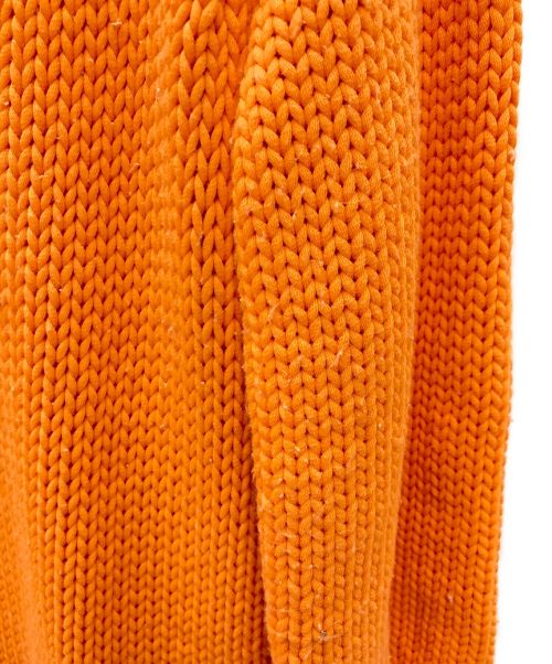 49AV junko shimada（フォーティーナインアベニュージュンコシマダ）49AV junko shimada (フォーティーナインアベニュージュンコシマダ) 2WAYローゲージロングニット オレンジ サイズ:38の古着・服飾アイテム