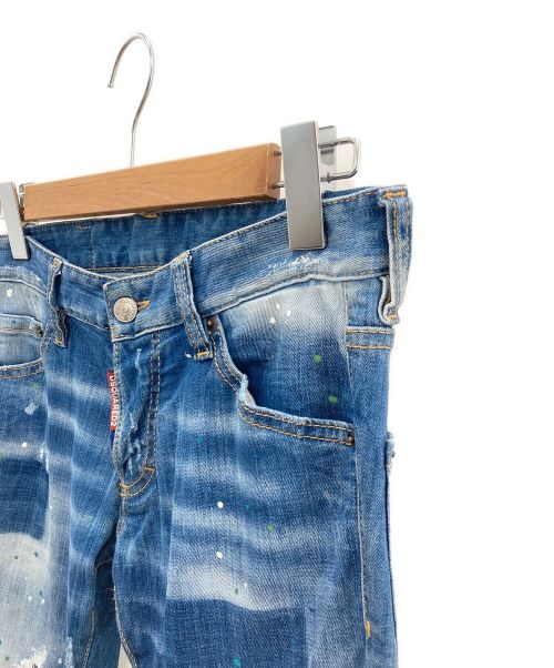 DSQUARED2（ディースクエアード）DSQUARED2 (ディースクエアード) デニムパンツ ブルー サイズ:44の古着・服飾アイテム