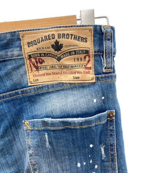 DSQUARED2（ディースクエアード）DSQUARED2 (ディースクエアード) デニムパンツ ブルー サイズ:44の古着・服飾アイテム