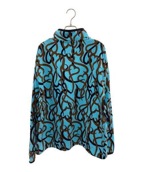 X-GIRL（エックスガール）X-girl (エックスガール) ハーフジップスウェット ブルー サイズ:Ｍの古着・服飾アイテム