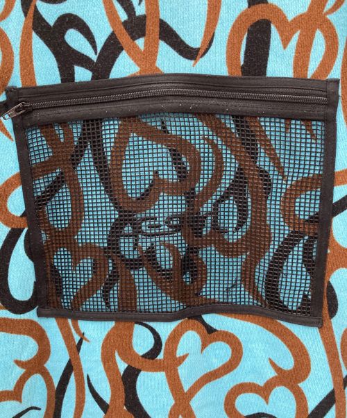 X-GIRL（エックスガール）X-girl (エックスガール) ハーフジップスウェット ブルー サイズ:Ｍの古着・服飾アイテム