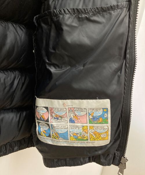 MONCLER（モンクレール）MONCLER (モンクレール) ダウンジャケット ブラック サイズ:1の古着・服飾アイテム