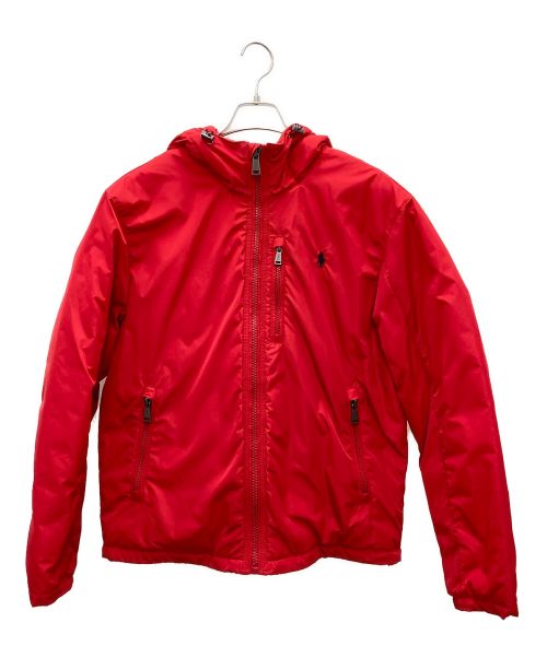 POLO RALPH LAUREN（ポロ・ラルフローレン）POLO RALPH LAUREN (ポロ・ラルフローレン) ダウンジャケット レッド サイズ:Mの古着・服飾アイテム