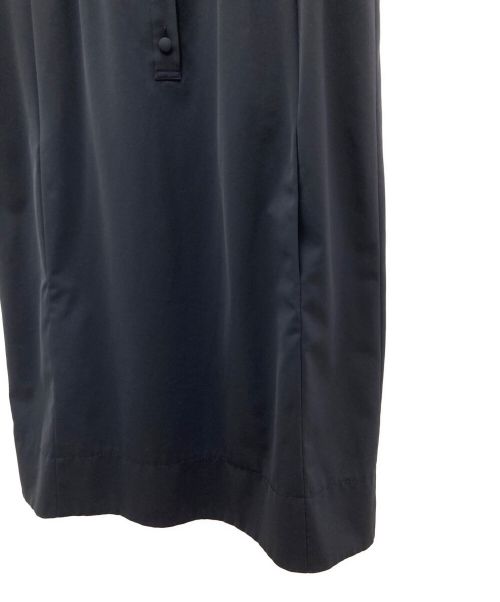 FOXEY NEWYORK（フォクシーニューヨーク）FOXEY NEWYORK (フォクシーニューヨーク) ノースリーブシャツワンピース ネイビー サイズ:40の古着・服飾アイテム