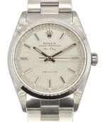 ROLEXロレックス）の古着「エアキング」｜シルバー文字盤