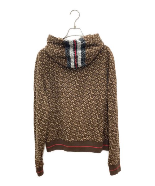 BURBERRY LONDON（バーバリーロンドン）BURBERRY LONDON (バーバリー ロンドン) プルオーバーパーカー ブラウン サイズ:Sの古着・服飾アイテム
