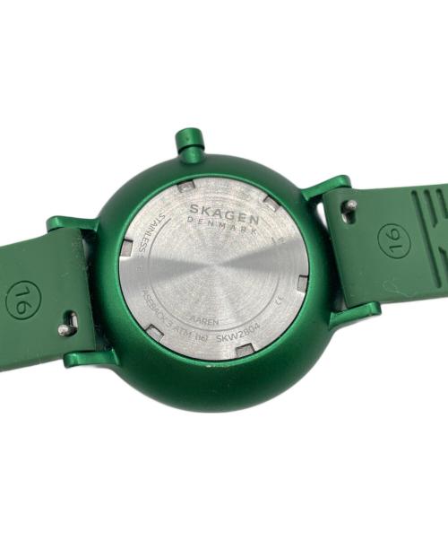 SKAGEN（スカーゲン）SKAGEN (スカーゲン) 腕時計 グリーンの古着・服飾アイテム