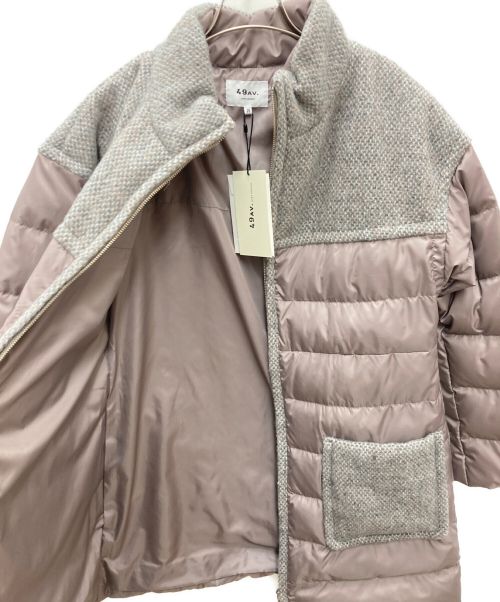49AV junko shimada（フォーティーナインアベニュージュンコシマダ）49AV junko shimada (フォーティーナインアベニュージュンコシマダ) ダウンコート グレー サイズ:38 未使用品の古着・服飾アイテム